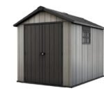Abris de jardin OAKLAND 759 gris en résine KETER 6m²