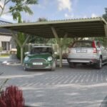 Carport double WEKA Y 612 594×606