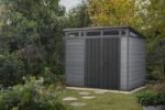 Abris de jardin gris anthracite CORTINA 97 en résine KETER  6m² – Image 2