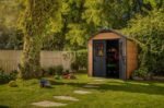 Abris de jardin NEWTON 757 marron en résine KETER  4,4m² – Image 2