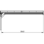 Carport Forest Style double adossable en bois – Image 3