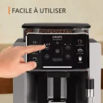 Expresso Broyeur KRUPS EA910E10 sensation silver – Image 6