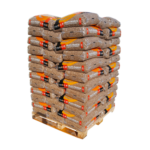 Granulés de bois premium – crépito – palette de 72 sacs de 15kg