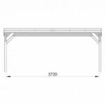 Carport double en bois VICTOR Forest Style – Image 4