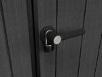 Abris de jardin ARTISAN 117 en résine KETER gris 7,4m² – Image 9
