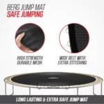Trampoline rectangulaire Favorit 330 cm + filet de sécurité – Image 6