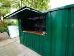 Container Bar 3 x 2 mètres – Vert RAL 6005 – Image 3