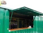 Container Bar 3 x 2 mètres – Vert RAL 6005 – Image 6