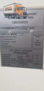 Container maritime 20′ DRY 1er Voyage REEFER – Image 12