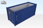 Conteneur maritime d’occasion 20 pieds – Open Top (toit ouvert)