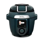 Cookeo Infinity, 17 modes de cuisson, Sans pale de mélange, Bleu Trust