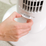 30" Ventilateur tour oscillant - Blanc – Image 3