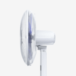Rénové - 16" Ventilateur sur pied avec 4 modes de ventilation et télécommande - Blanc – Image 5