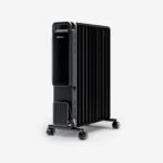 Omniwarm 2500W Huile remplie 11 nageoires Radiateur Eco Radiateur avec affichage numérique - noir
