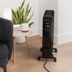Omniwarm 2500W Huile remplie 11 nageoires Radiateur Eco Radiateur avec affichage numérique - noir – Image 3