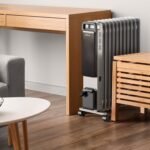 Omniwarm 2500W Huile remplie 11 nageoires Fin Radiateur Eco Radiateur avec affichage numérique et contrôle des applications intelligentes - noir – Image 3