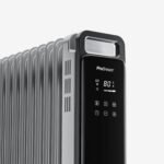 Omniwarm 2500W Huile remplie 11 nageoires Fin Radiateur Eco Radiateur avec affichage numérique et contrôle des applications intelligentes - noir – Image 7