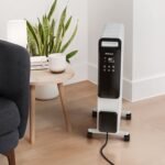 Omniwarm 2500W Huile remplie 11 nageoires Éco Radiateur Eco Radiateur avec affichage numérique et Contrôle des applications intelligentes - Blanc – Image 3