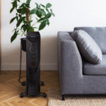 Radiateur rempli d'huile 2500W avec 11 ailettes - noir – Image 2