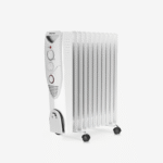 Remis à neuf - Radiateur rempli d'huile de 2500W avec 11 nageoires