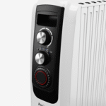 Radiateur d'huile 2000W avec affichage numérique - 8 ailettes, minuterie, 4 paramètres de chaleur – Image 5