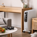 Radiateur d'huile 2000W avec affichage numérique - 8 ailettes, minuterie, 4 paramètres de chaleur – Image 2
