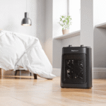 Mini radiateur soufflant en céramique 2000 W - Noir – Image 2