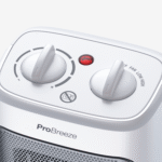 Mini radiateur soufflant en céramique 2000 W - Blanc – Image 3