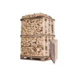 Palette de bois de chauffage 33 cm de 2m³ feuillus durs