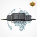 Trampoline FlatGround 330 Gris – Image 4