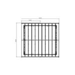 Abri de jardin en PVC 11,2m² DECO gris foncé et blanc Grosfillex – Image 5