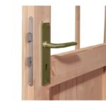 Abri de jardin adossé en bois certifié 4,85m² Juist 3 – Karibu – Image 10