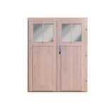 Abri de jardin adossé en bois certifié 4,85m² Juist 3 – Karibu – Image 11