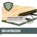 Abri de jardin adossé en bois certifié 4,85m² Juist 3 – Karibu – Image 14