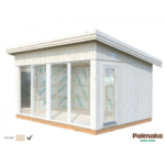 PALMAKO Abri de jardin Annabel 13.4 m² en bois massif 88 mm – Image 2