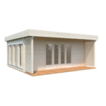 PALMAKO Abri de jardin CAROLINE 10.2 m² en bois massif 44 mm – Image 4