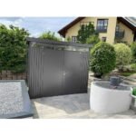 Abri de jardin Highline BIOHORT double-portes de 4.3 à 8.7 m²