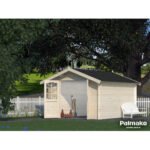 PALMAKO Abri de jardin Lotta 10 m² en bois massif 34 mm