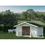 PALMAKO Abri de jardin Lotta 13.9 m² en bois massif 34 mm – Image 9