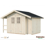 PALMAKO Abri de jardin Marcus 6.5 m² + appentis en bois massif 16 mm