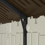 Abri de jardin polyéthylène 35mm 10,27m² Woodgrain + plancher SUNCAST – Image 12