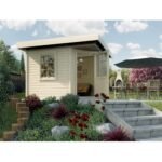 Abri de jardin WEKA pentagonal design 213 de 5.6 m² au choix en bois massif 28 mm – Image 2