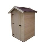 Abri en bois massif certifié 1,98m² – panneaux 16mm + plancher – Habrita – Image 15