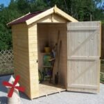 Abri en bois massif certifié 1,98m² – panneaux 16mm + plancher – Habrita – Image 17