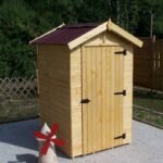 Abri en bois massif certifié 1,98m² – panneaux 16mm + plancher – Habrita – Image 18