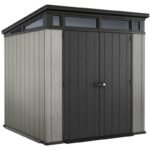Abri en résine brossée monopente Brossium 4,7m² – Image 10