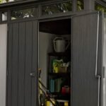 Abri en résine brossée monopente Brossium 4,7m² – Image 11