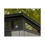 Abri en résine brossée monopente Brossium 4,7m² – Image 18