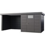 Abri Telluria Eleganto Lounge 2424 gris anthracite 12,5m²
