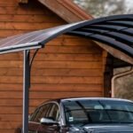 Carport 1 voiture 14,62m² en aluminium et polycarbonate 6mm ANTI-UV – Habrita – Image 6